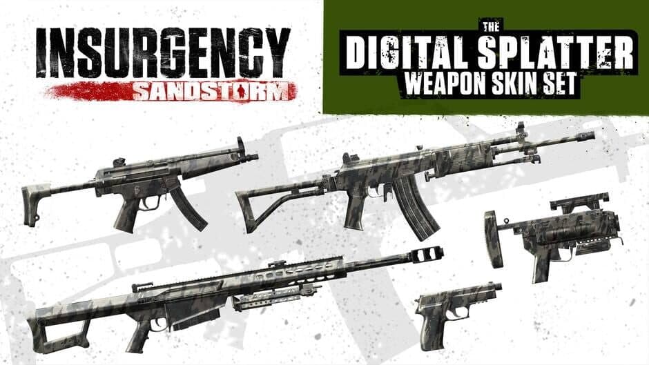 Insurgency: Sandstorm - Digital Splatter Skin Set screenshot 1