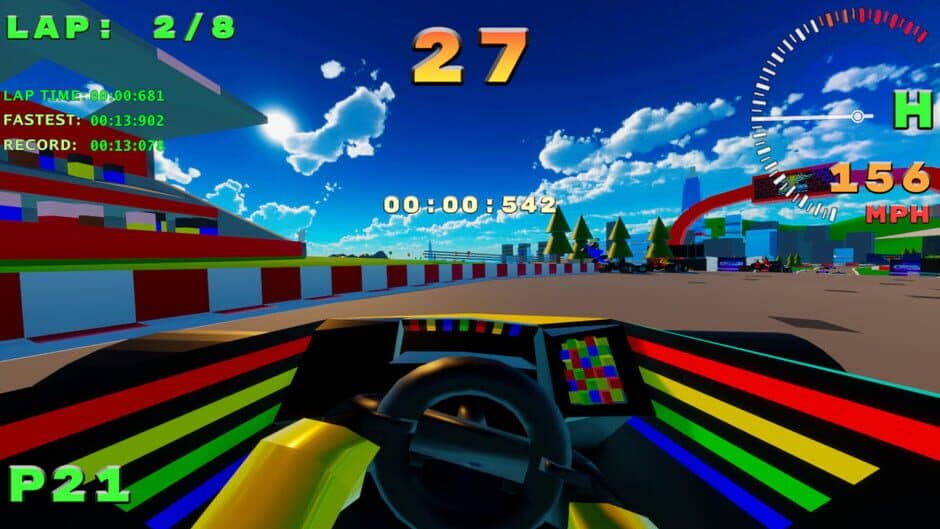 SPGP Super Polygon Grand Prix screenshot 4