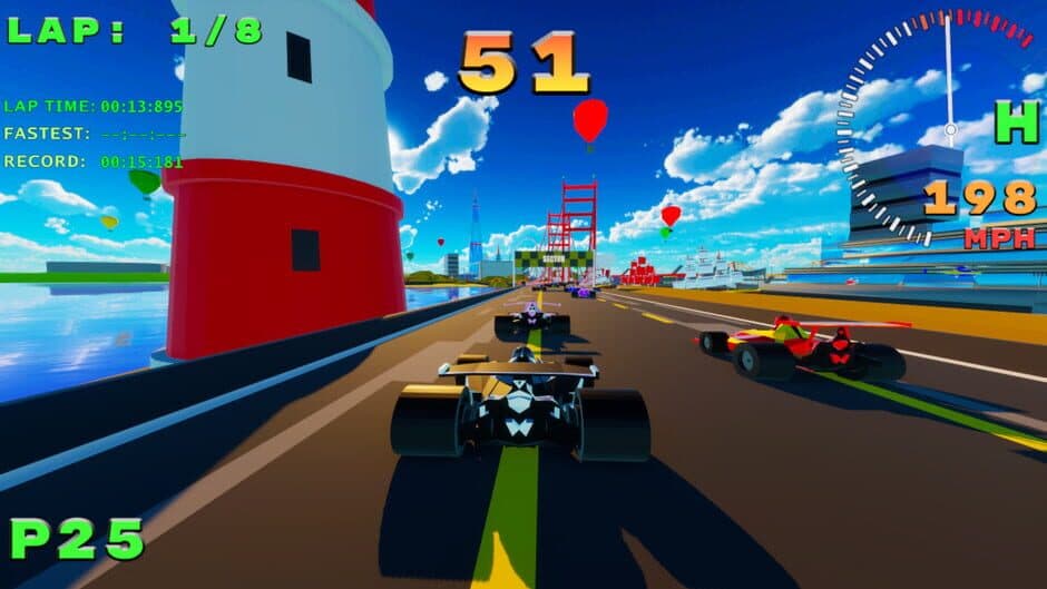 SPGP Super Polygon Grand Prix screenshot 1