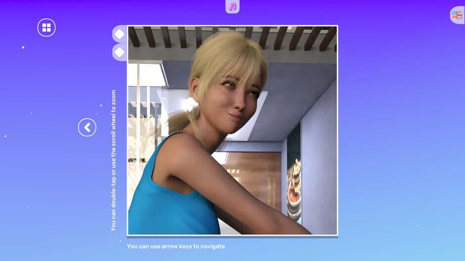 Adult Puzzle: My Cute Neighbor Serene screenshot 4