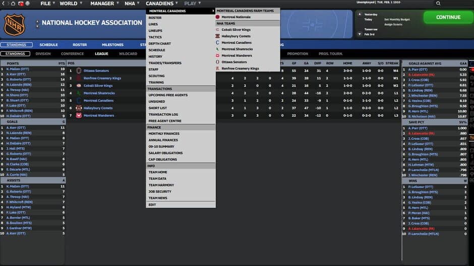 Franchise Hockey Manager 10 screenshot 3