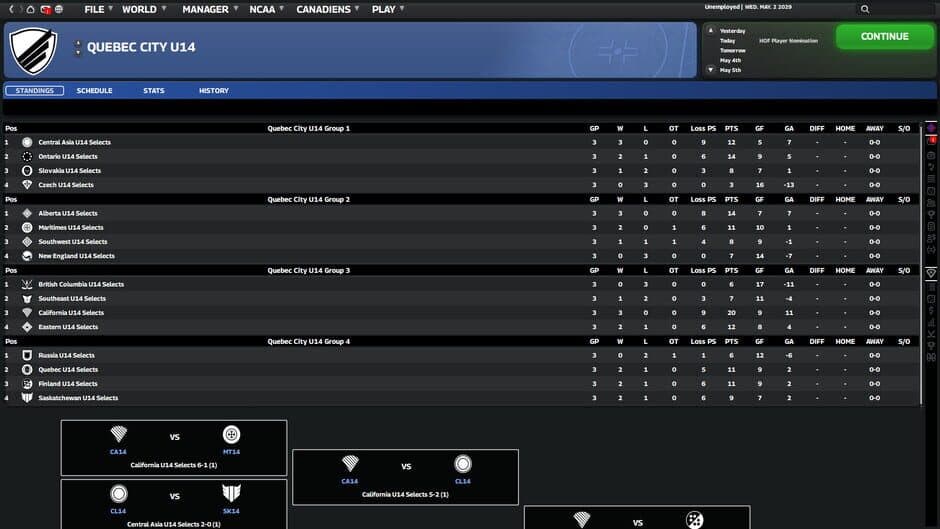 Franchise Hockey Manager 10 screenshot 1