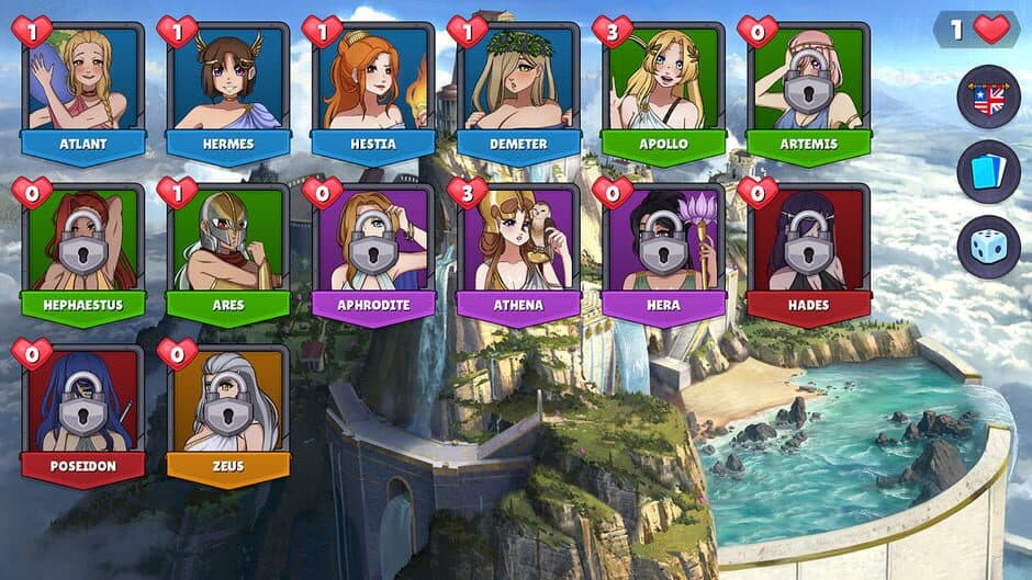 Erogods: Olympus screenshot 2