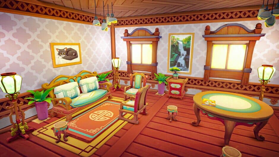 My Time at Sandrock: Far East Furniture Pack screenshot 1