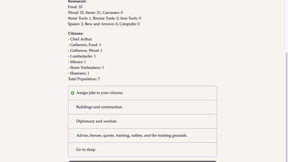 Daria: A Kingdom Simulator screenshot 2