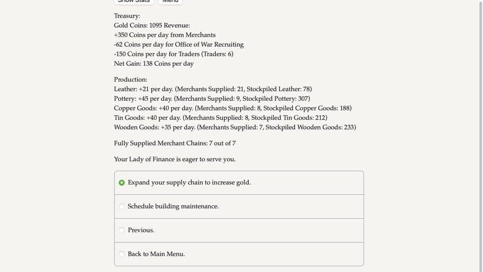 Daria: A Kingdom Simulator screenshot 6