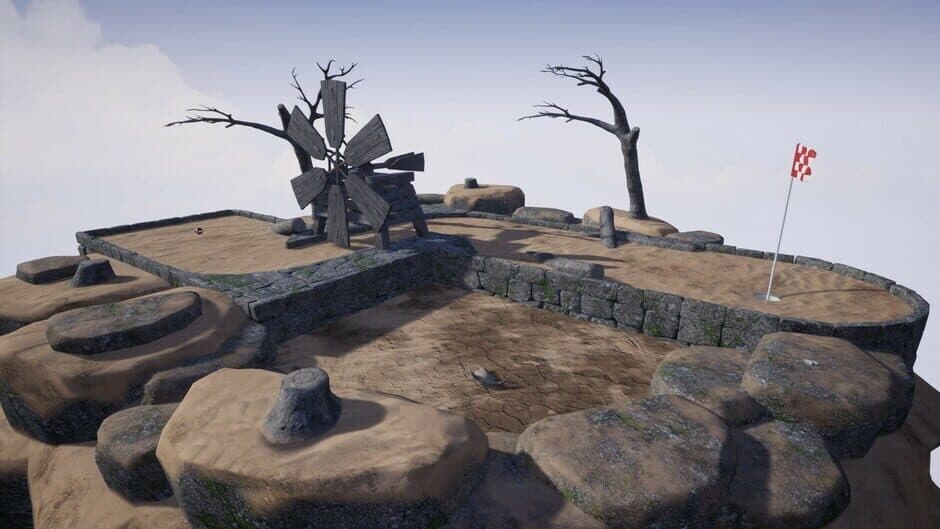 Golfing In Aether: Dustbowl screenshot 5