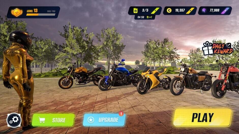Moto Highway: Racing Speed Rush screenshot 1