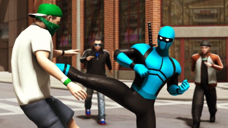 Blue Ninja: Superhero Game screenshot 5