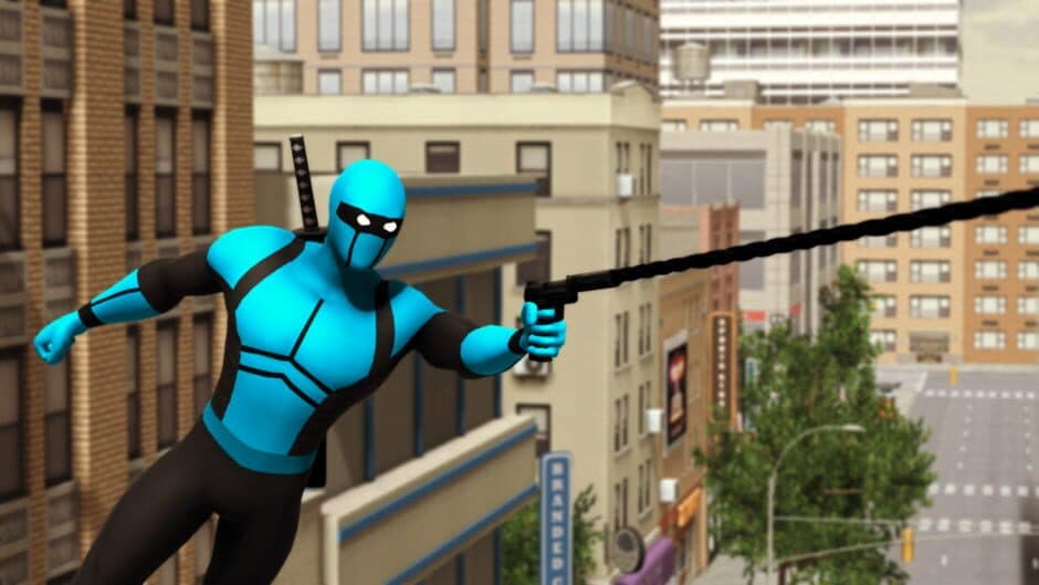 Blue Ninja: Superhero Game screenshot 1