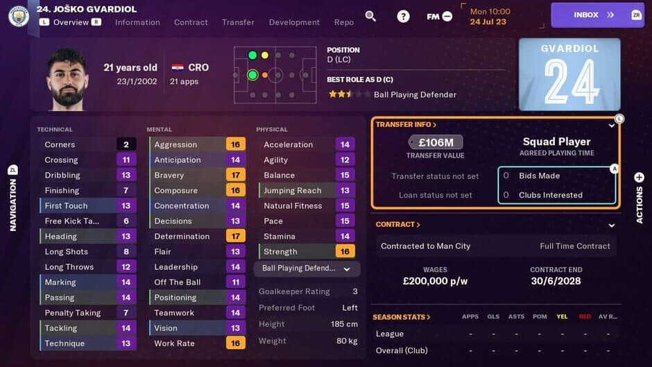 Football Manager 2024 Touch screenshot 2