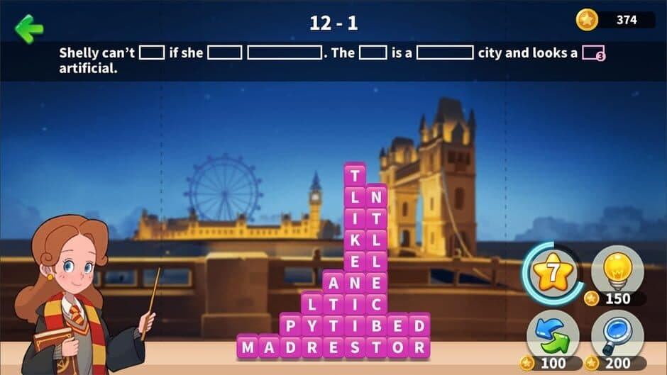 Adventure Word: Around the World screenshot 2