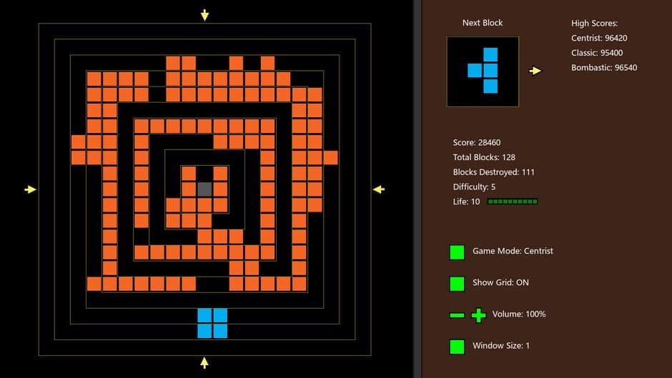 Centrist screenshot 1