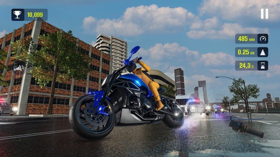 Highway Moto Racing Rush 2023 Simulator screenshot 5