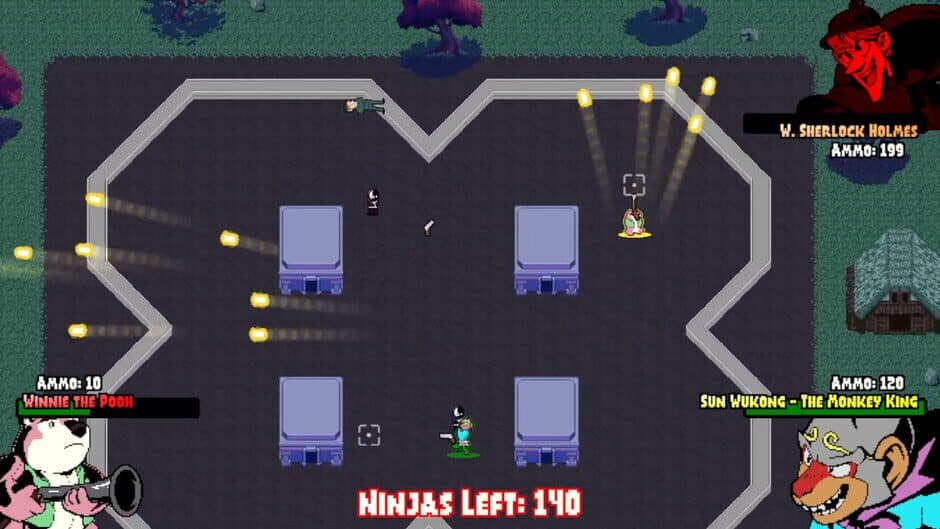Inverse Ninjas vs. The Public Domain screenshot 4