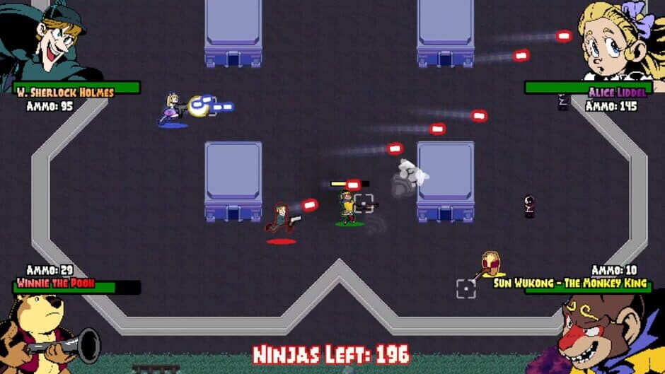 Inverse Ninjas vs. The Public Domain screenshot 2