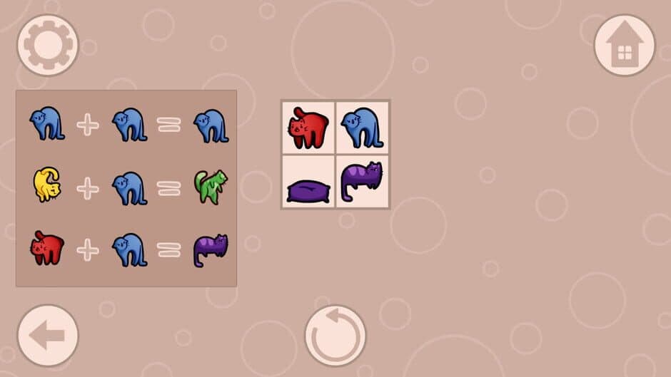Cat Palette: Merging Colorful Kittens screenshot 2