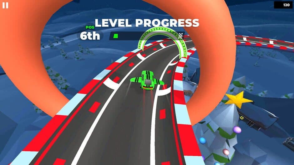Skyline Sprint: Turbo Tracks screenshot 4