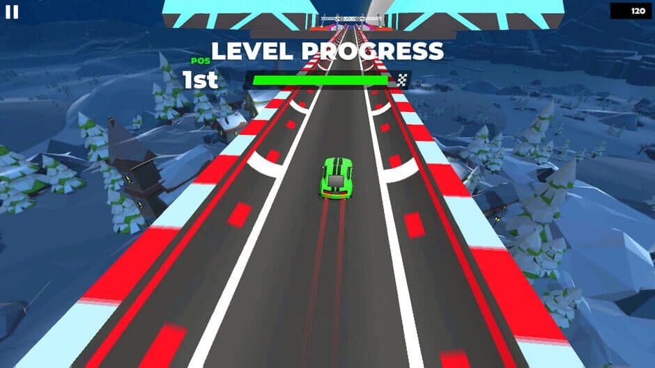 Skyline Sprint: Turbo Tracks screenshot 1