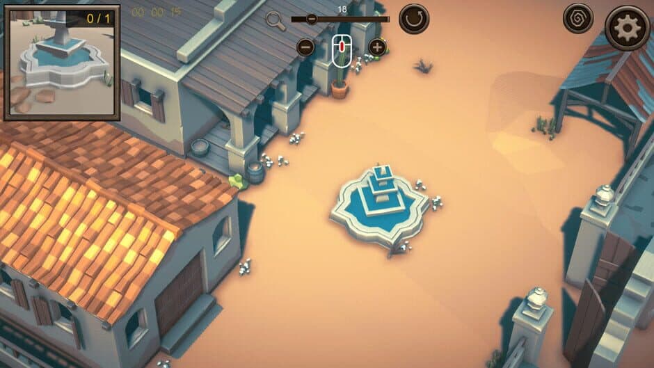 Hidden Western Top-Down 3D screenshot 3