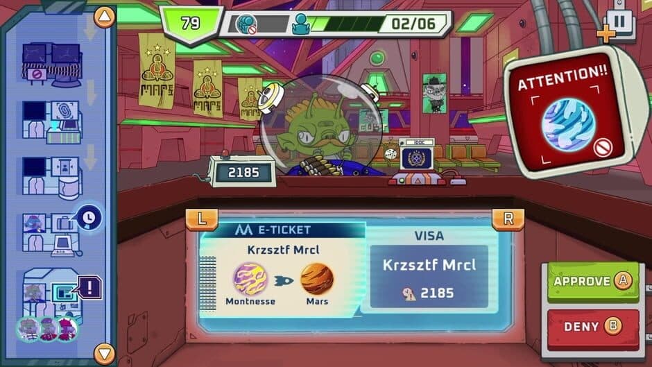 Space Papers: Planet's Border screenshot 4