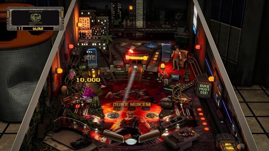 Pinball M: Duke Nukem's Big Shot Pinball screenshot 4