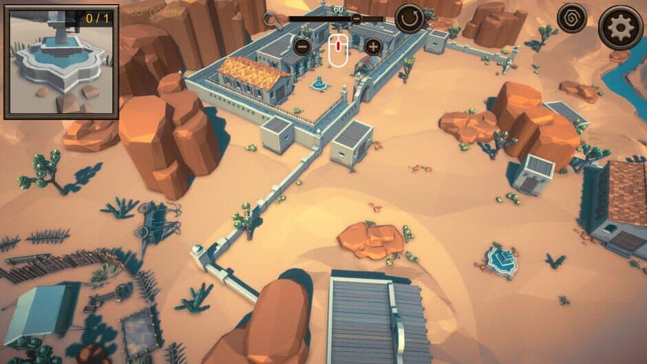 3D Puzzle: Wild West screenshot 5