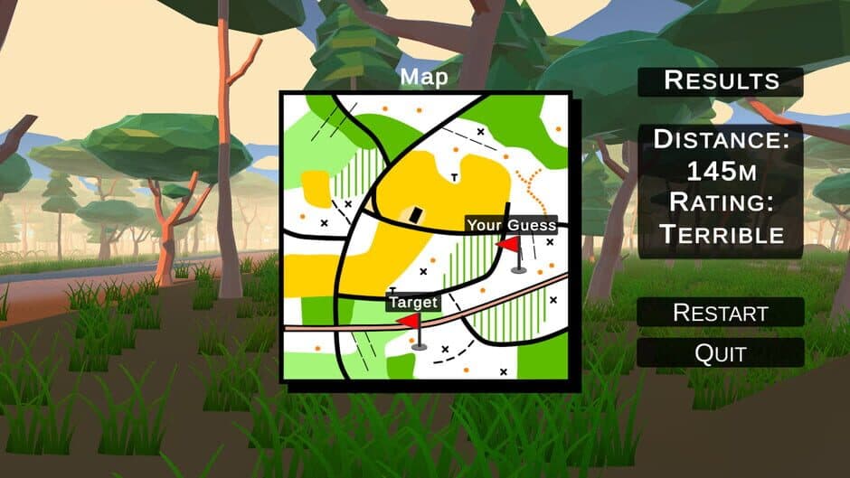 Orienteering Simulator screenshot 3