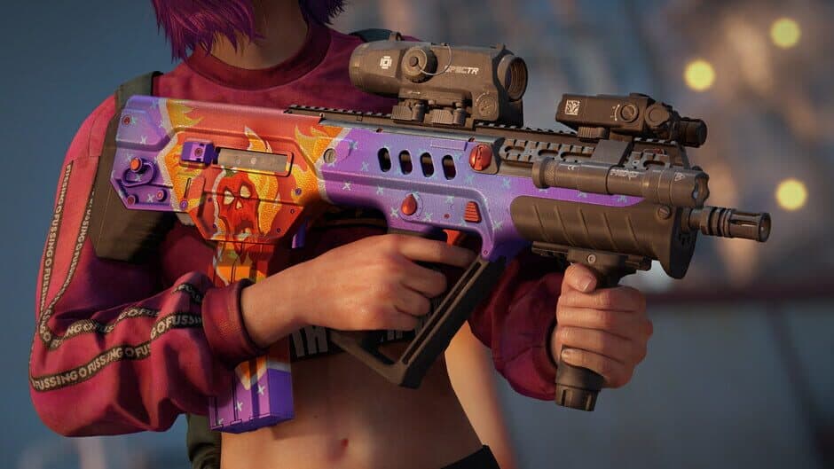 World War Z: Aftermath - Burning Skulls Weapons Skin Pack screenshot 1