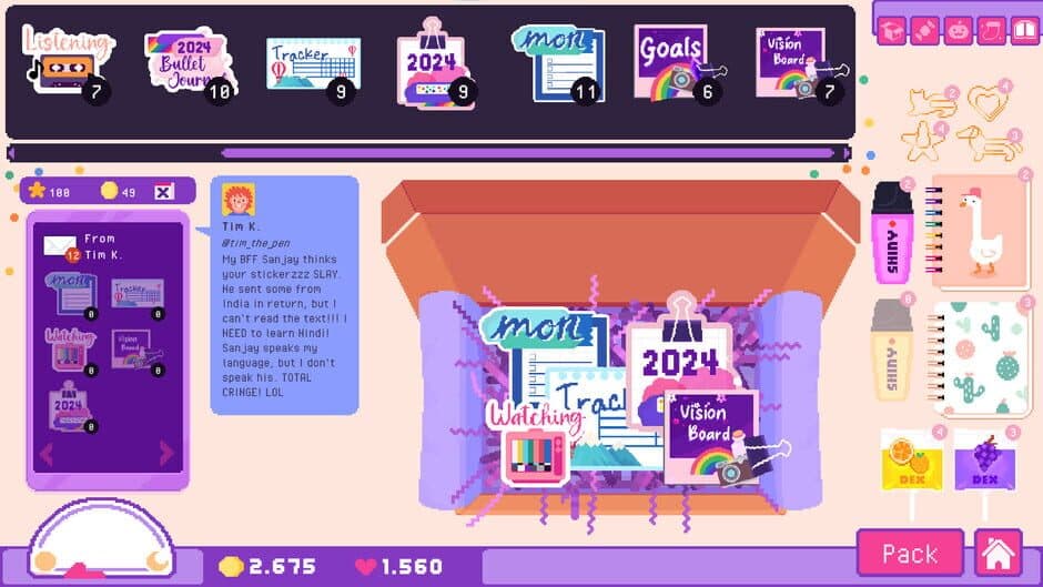 Sticky Business: Plan With Me screenshot 5