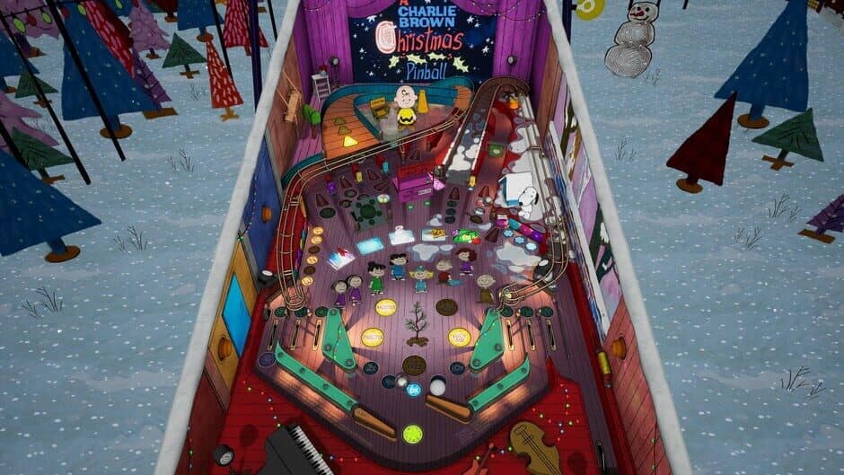 Pinball FX: A Charlie Brown Christmas Pinball screenshot 1