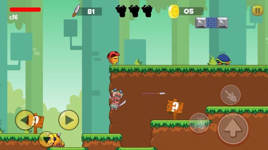 Super Prehistoric World Adventure screenshot 1