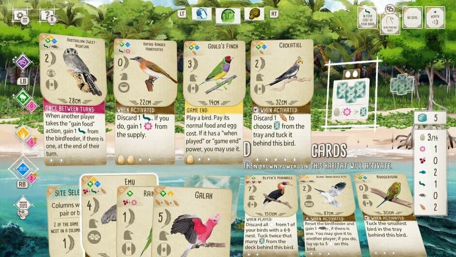 Wingspan + European Expansion + Oceania Expansion screenshot 1