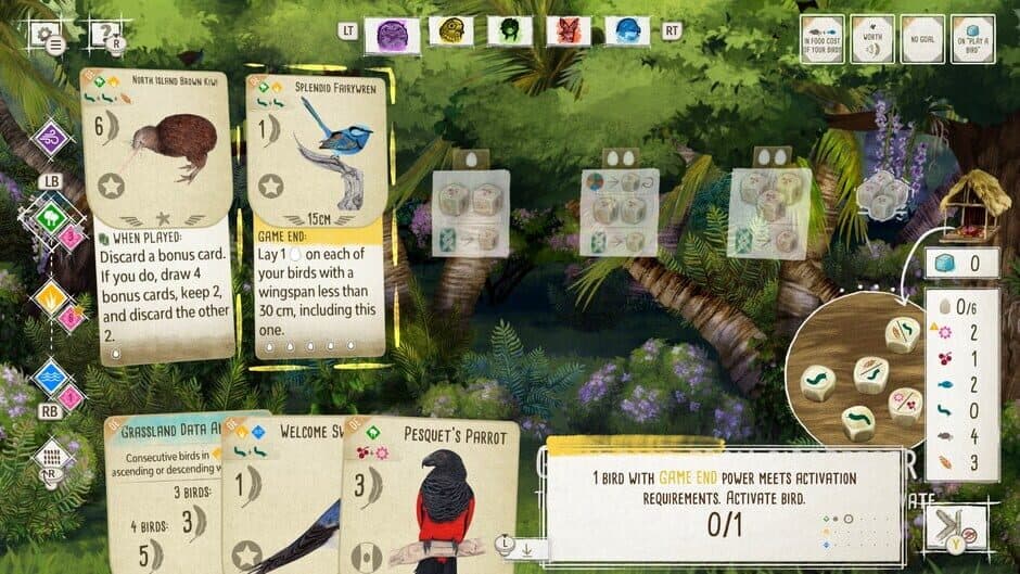 Wingspan + European Expansion + Oceania Expansion screenshot 2