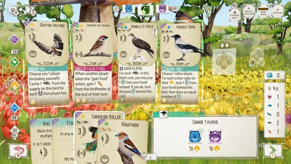 Wingspan + European Expansion + Oceania Expansion screenshot 3