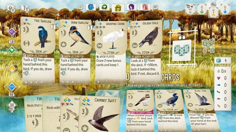 Wingspan + European Expansion + Oceania Expansion screenshot 5