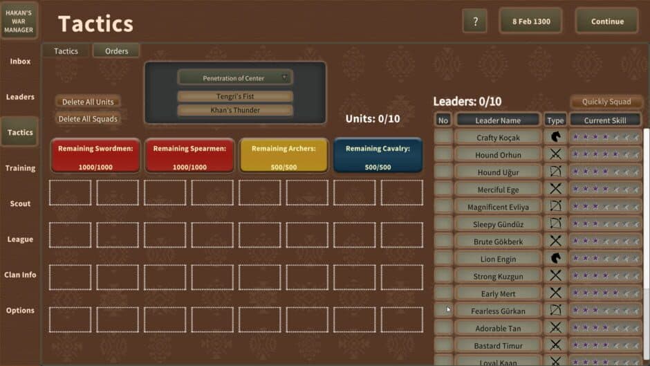 Hakan's War Manager screenshot 3