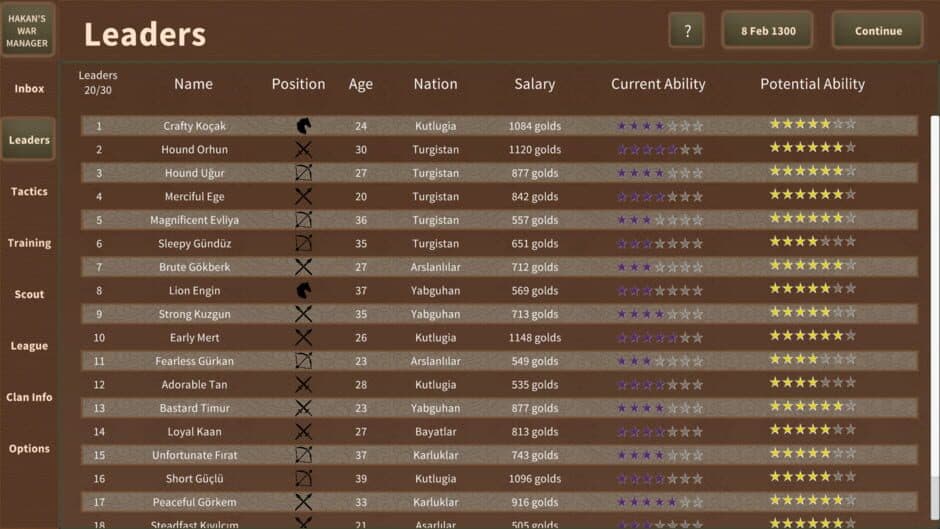 Hakan's War Manager screenshot 5