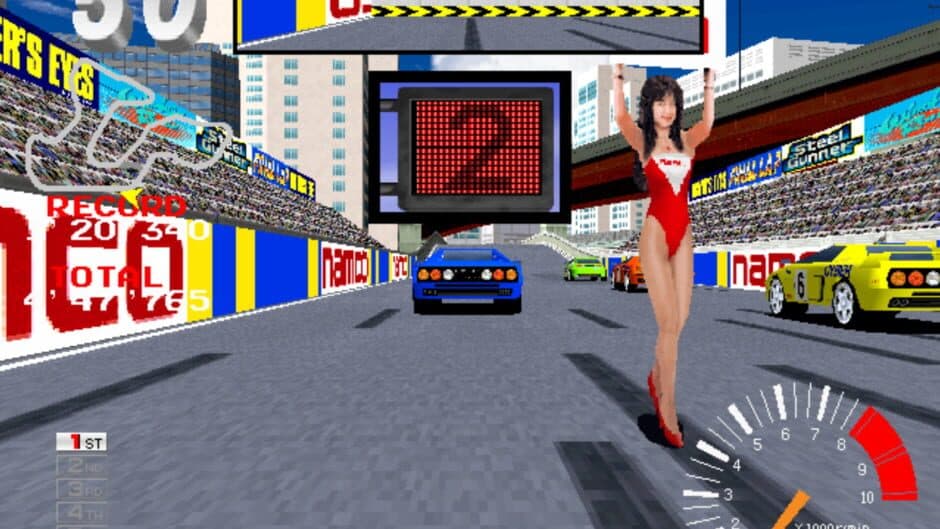 Ridge Racer 2 screenshot 2