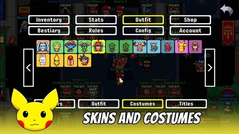 World of Solaria: MMORPG 2D screenshot 5