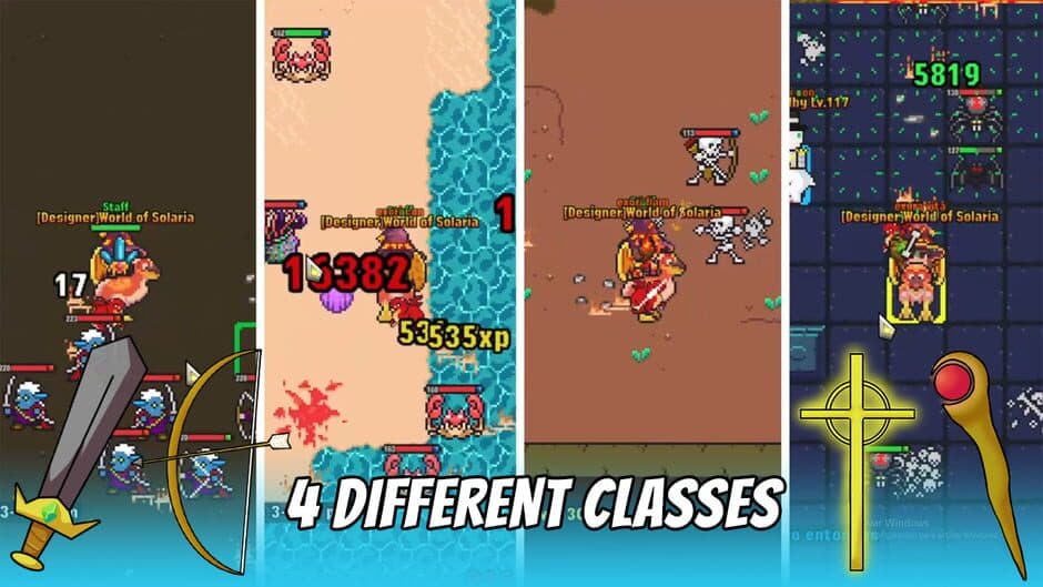 World of Solaria: MMORPG 2D screenshot 1