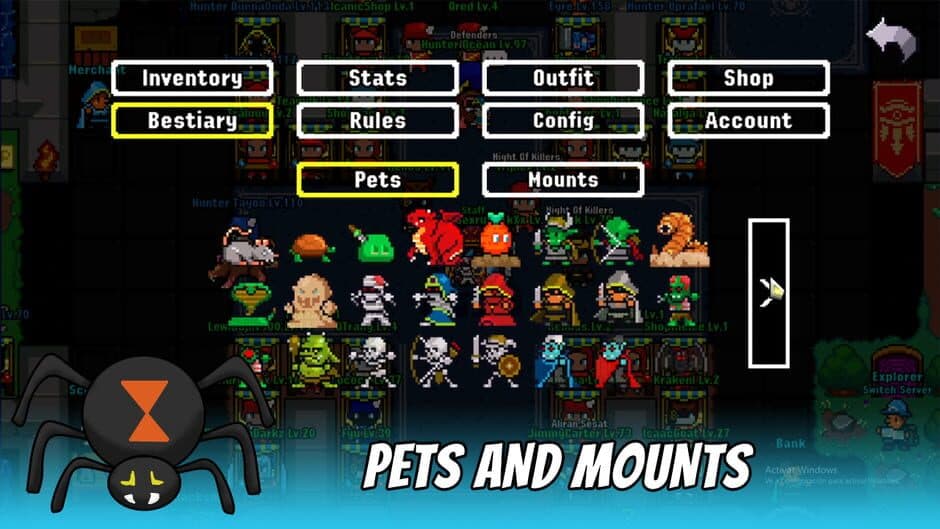 World of Solaria: MMORPG 2D screenshot 3