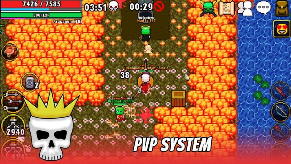 World of Solaria: MMORPG 2D screenshot 4