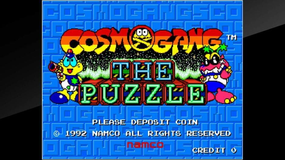 Arcade Archives: Cosmo Gang The Puzzle screenshot 1