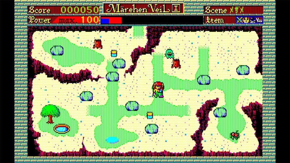 Eggconsole Marchen Veil PC-8801mkIISR screenshot 2