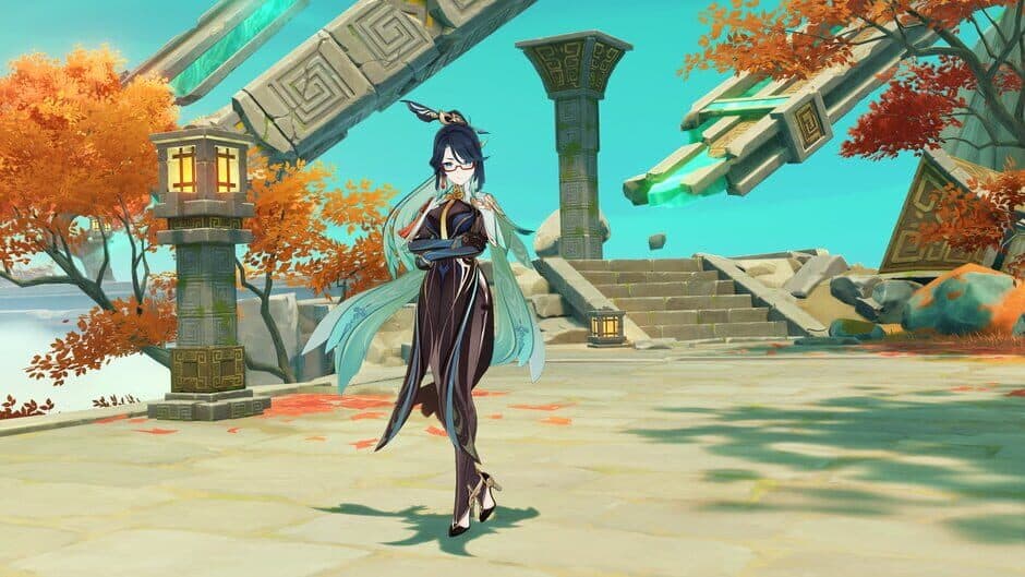 Genshin Impact: Vibrant Harriers Aloft in Spring Breeze screenshot 3