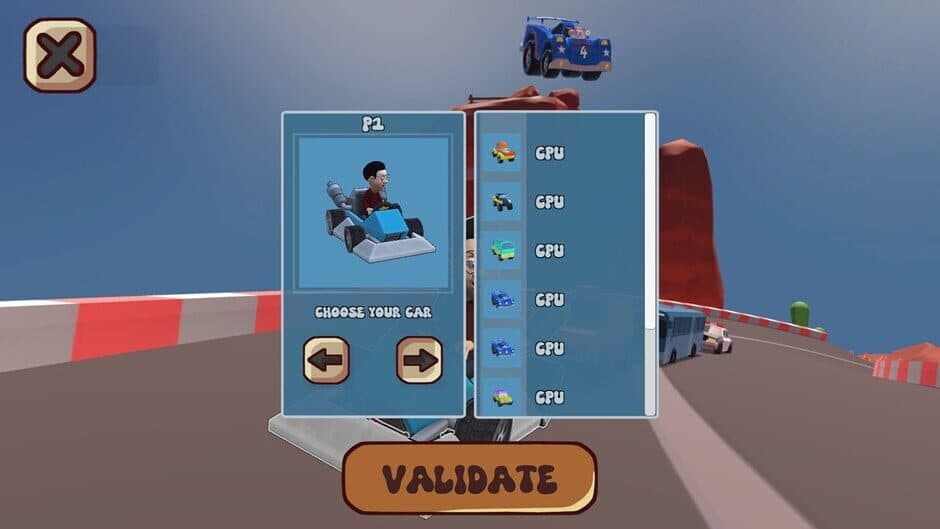 Super Kart Mini Car Race screenshot 2