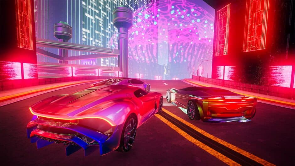 Neon Drifter: Cyber Racing screenshot 2