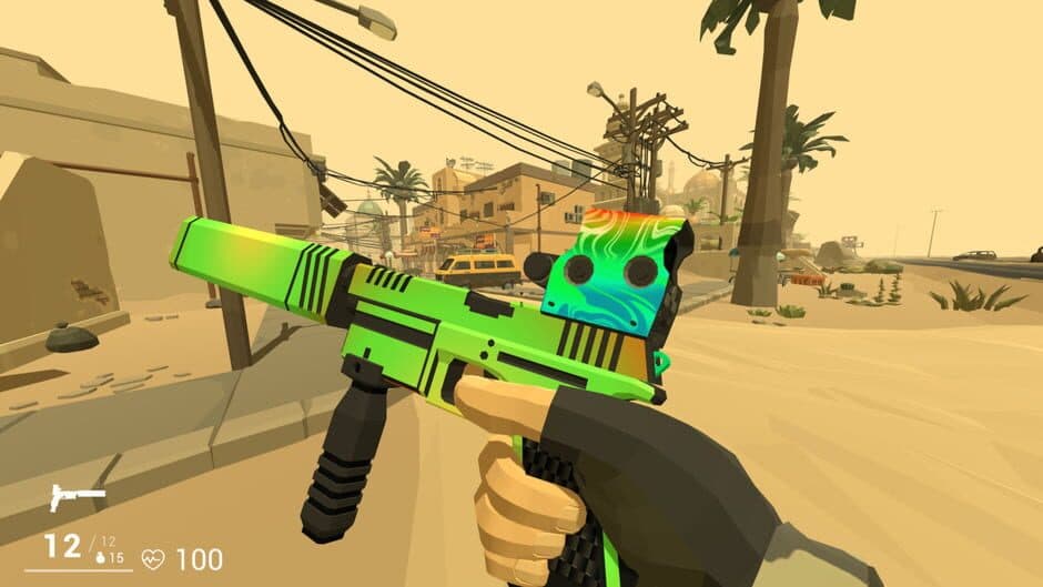 Military Combat Shooter Desert War screenshot 5