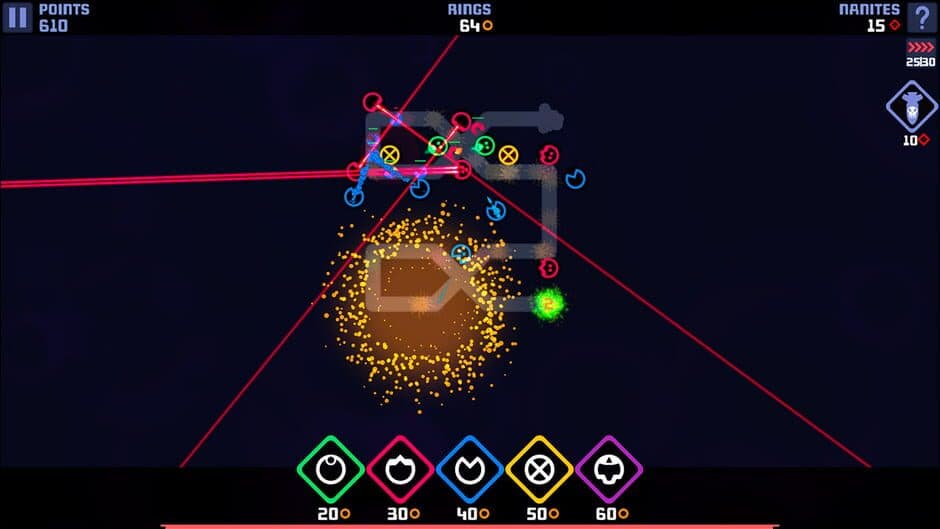 Colony Defense: The Ultimate Minimalist Tower Base Defense Game screenshot 3